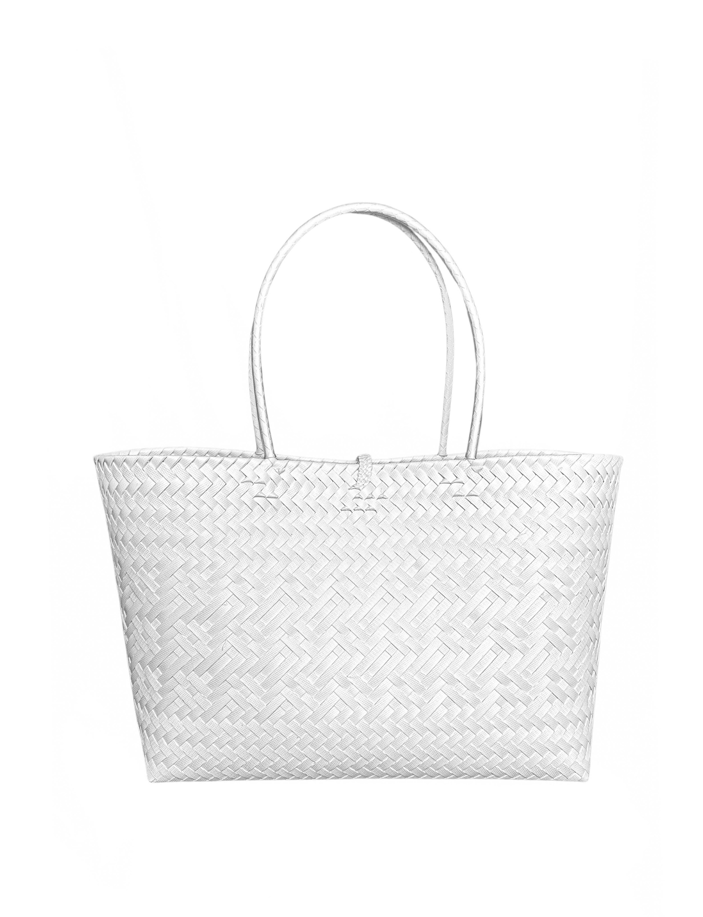 Penan Beach Tote - White