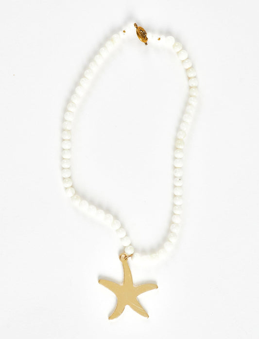 GOLDEN STAR NECKLACE - Necklace - Acqua Bonita