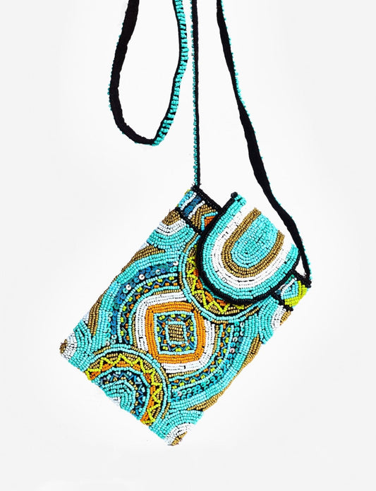 MANDALA PHONE POUCH - Handbag - Acqua Bonita