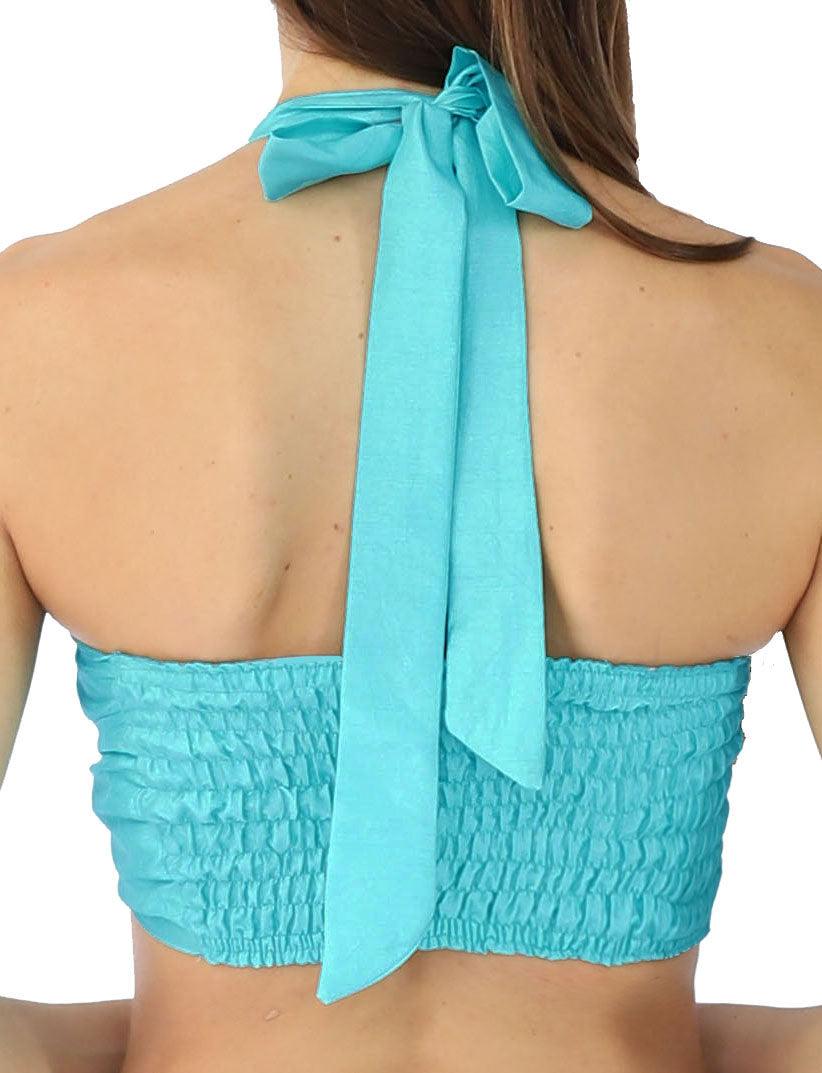 CROPPED ACQUA HALTER TOP - Woman - Acqua Bonita