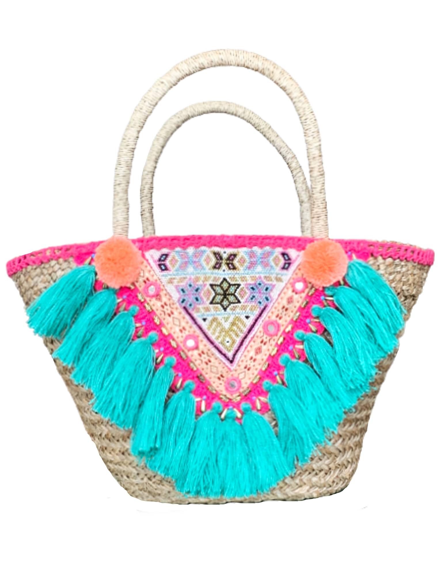 tracy-raffia-tote-bag-turquoise-acqua-bonita
