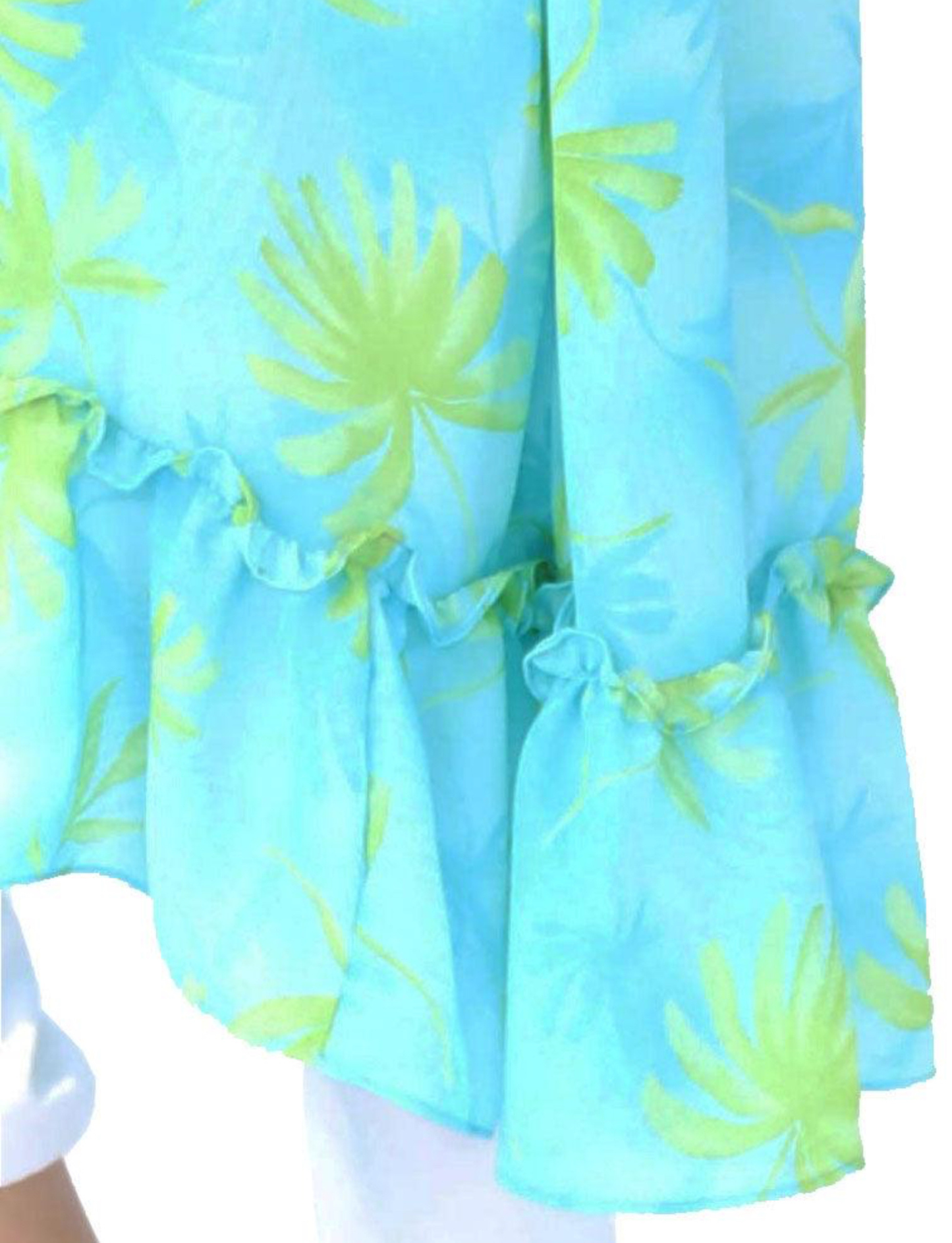 RUFFLE KIMONO COVER-UP