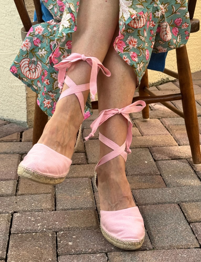 Spanish Pink Espadrilles