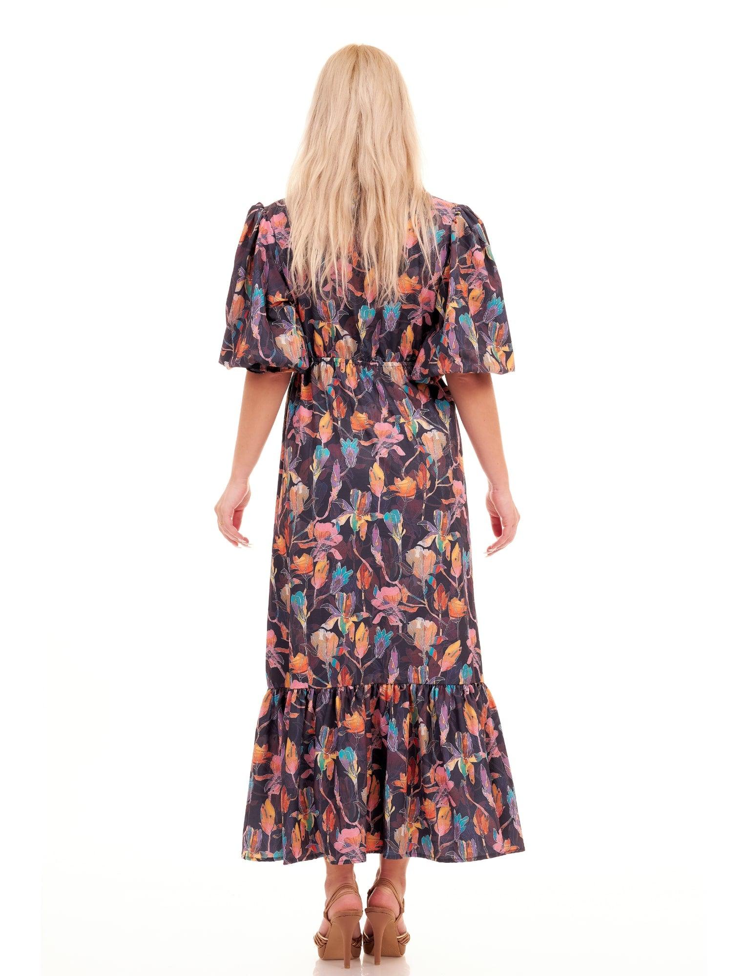 ARABELLA DRESS - FLORAL - Woman Dress - Acqua Bonita